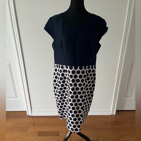 PRECIS Petites Casual Polka Dot Dress - Picture 2 of 8